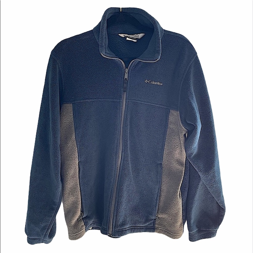 Columbia fleece zip up jacket